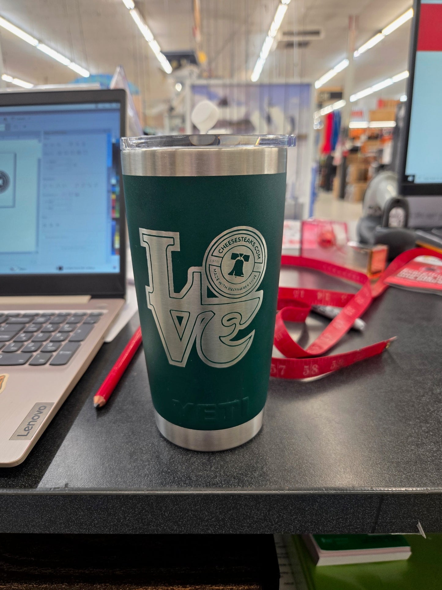 Customized Engraved Yeti Tumbler (20 OZ)